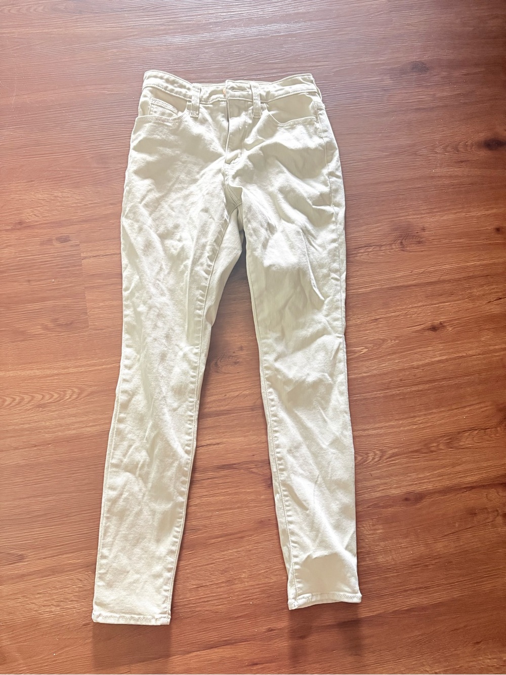 Universal Thread Skinny Pants in Cream